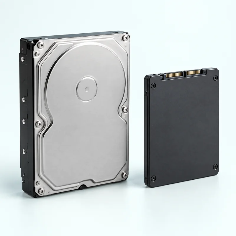 Illustration: Hard drives & storage media