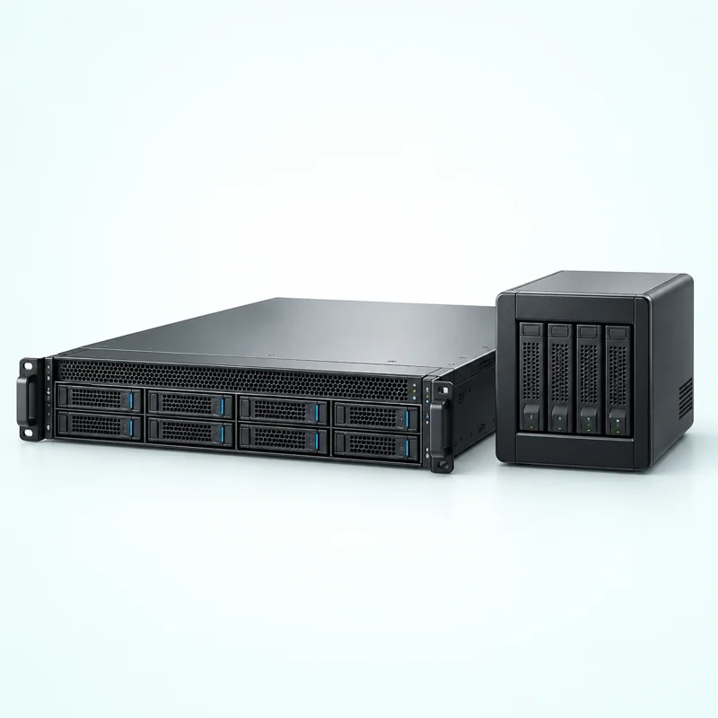 Illustration: Servers & storage